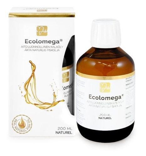 Ecolomega genuine natural fish oil