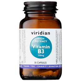 Viridian Vitamin B3 250mg